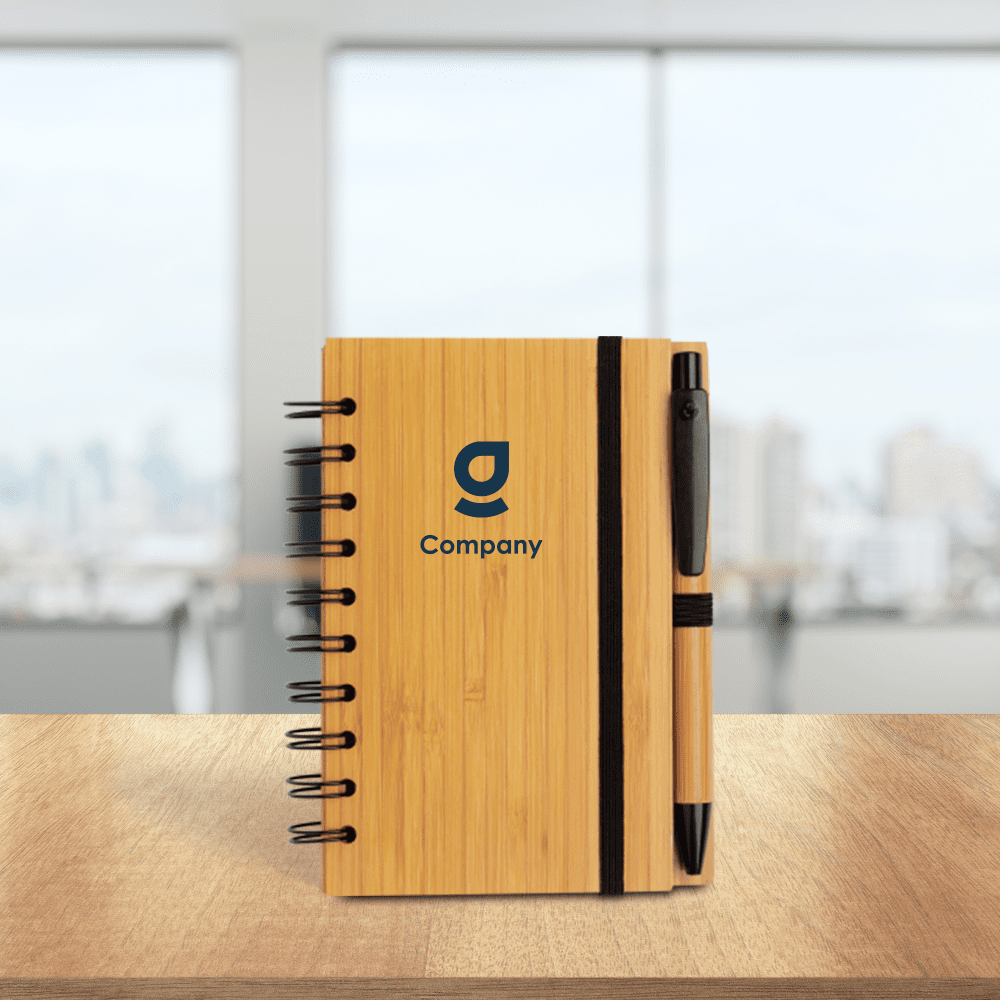Bamboo Notebook A6 and Pen set