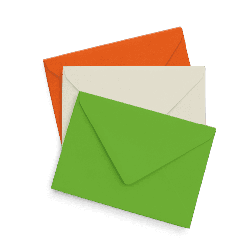 Envelopes Coloured (unprinted)