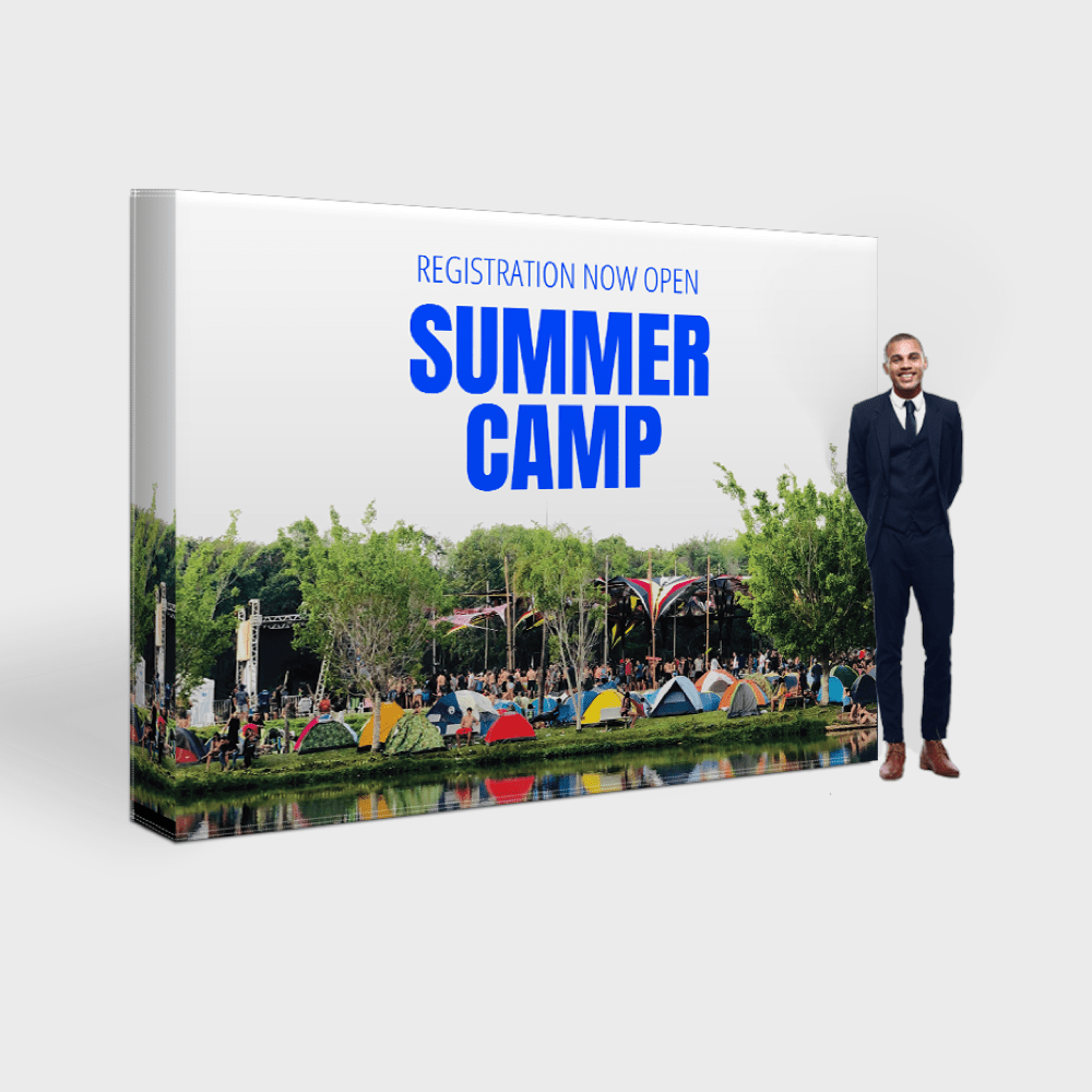 Straight Pop-up Wall