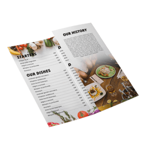 Tri-Fold Menus