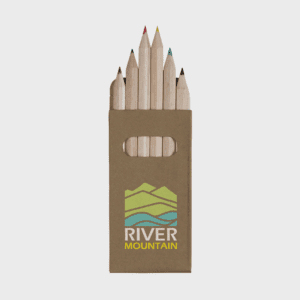 6 Piece Coloured Pencil Set